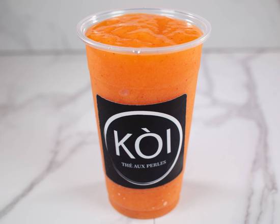 Slush à la Pêche Fraîche / Fresh Peach Slush