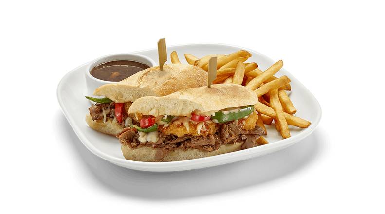 Sandwich au bifteck Philly / Big Philly Cheesesteak Dipper