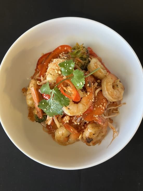 Pad Thaï crevettes