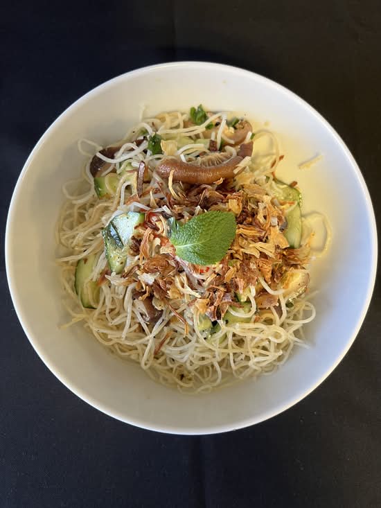 Salade fraîche de vermicelles