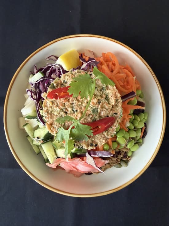 Poké saumon