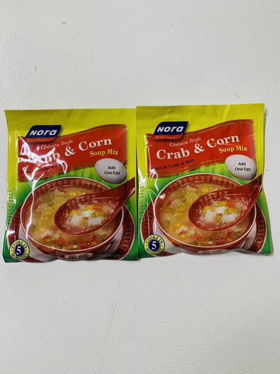 Nora Crab & Corn Soup Mix