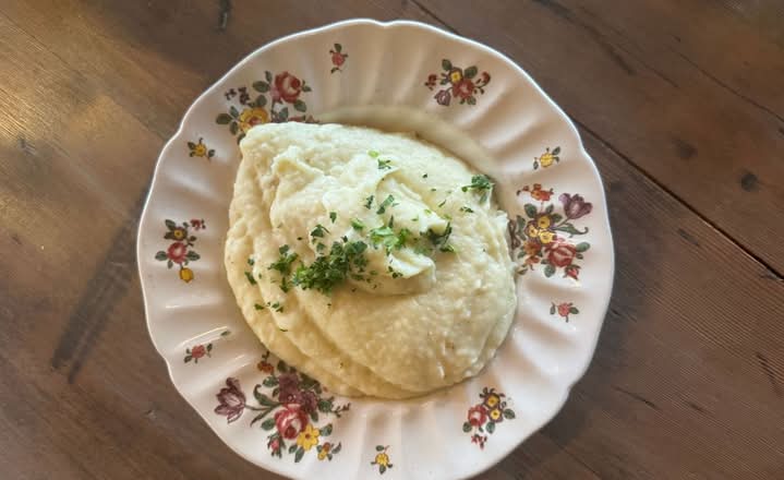 Garlic Ricotta Mash - v/gf