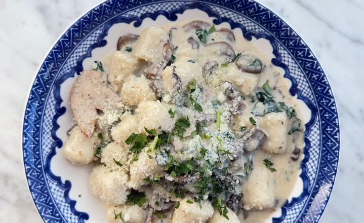 Funghi Gnocchi - v