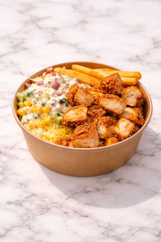 Nashville Hot Chicken Bowl (Bol Poulet Chaud Nashville)