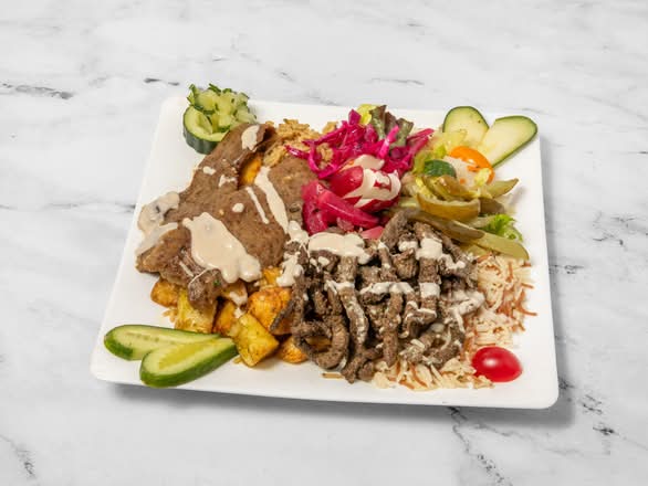 Plat Chawarma Bœuf / Beef Shawarma Plate