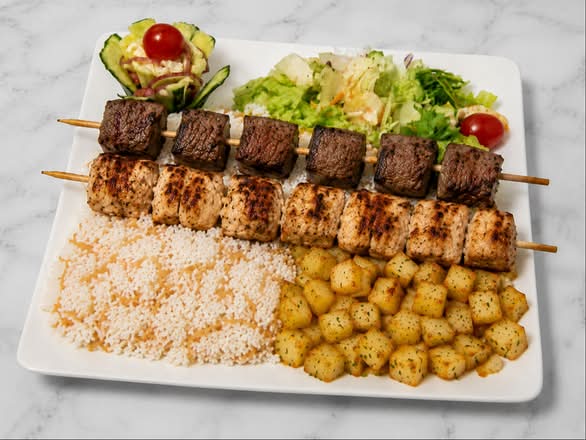Plat brochettes mixtes / Mixed Skewers Plat