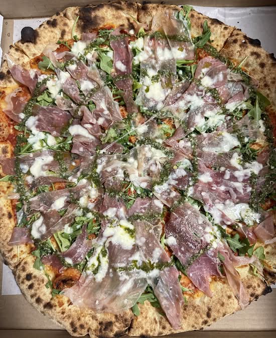 Burrata Prosciuotto (18")