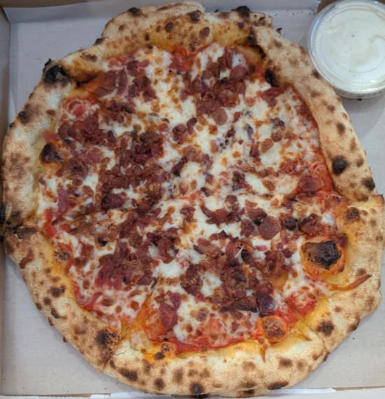 Nathan's Bacon Pizza (10")