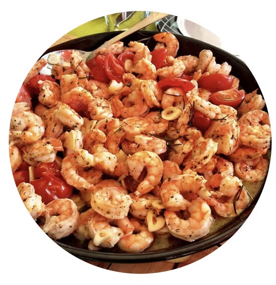 Garlic Prawns