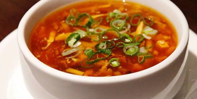 soupe aigre et piquante