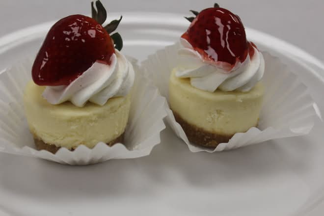Mini Strawberry Cheesecake