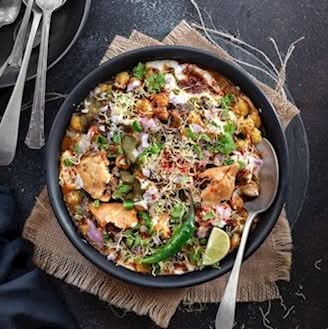 Samosa Channa Chaat