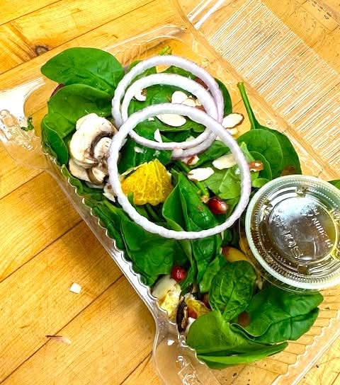 Spinach salad