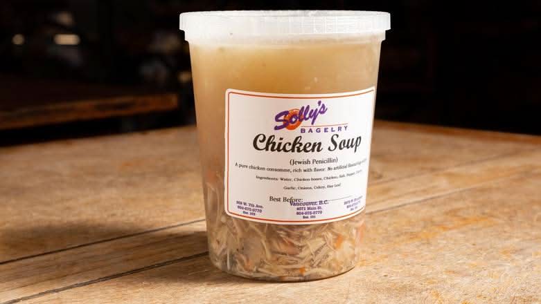 One Liter of Solly's Famous Chicken Soup (Jewish Penicillin)