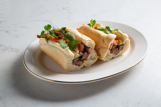 6. Grilled Pork Patty Viet Sub | Bánh Mì Nem Nướng