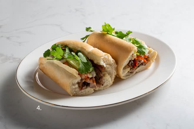 4. Grilled Lemongrass Chicken Viet Sub/ Bánh Mì Gà Nướng