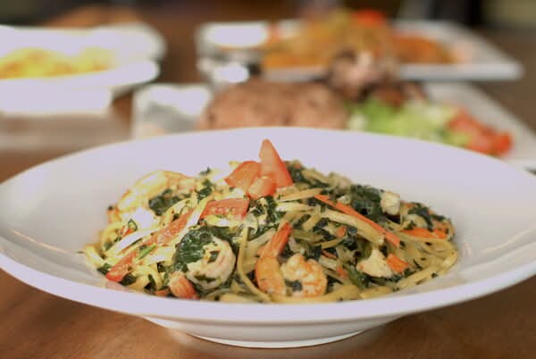 Coconut & Shrimp Pasta
