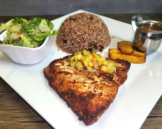 Jerked Grilled Salmon
