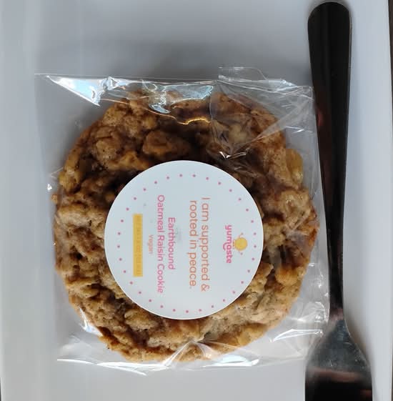 Vegan Oatmeal Raisin Cookies