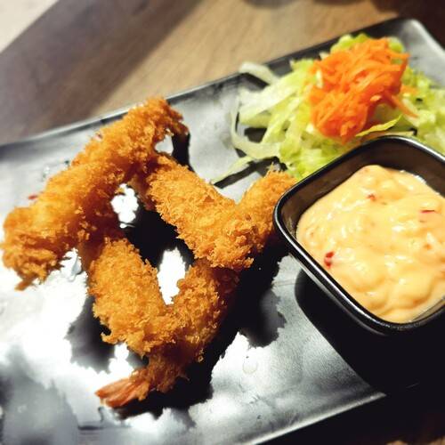 Crevettes Tempura (4) / Tempura Shrimps (4)