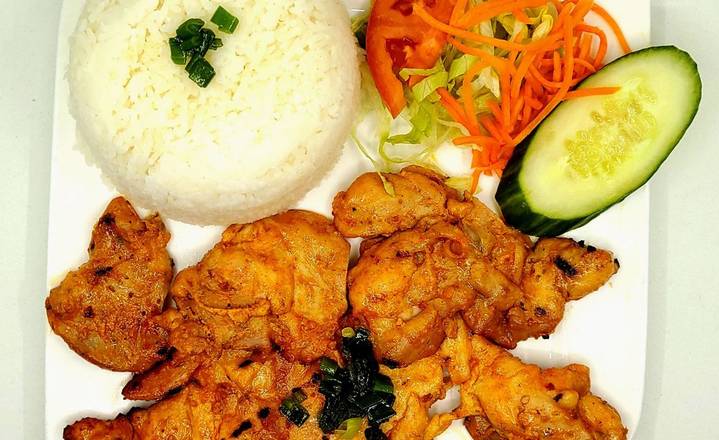 C3. Com Ga Nuong - Lemongrass Chicken