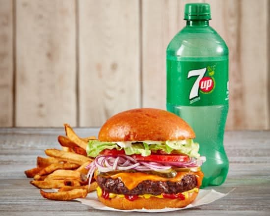 All Dressed Cheeseburger Combo