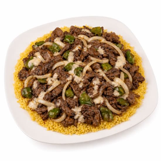 Alley Philly Steak on Rice