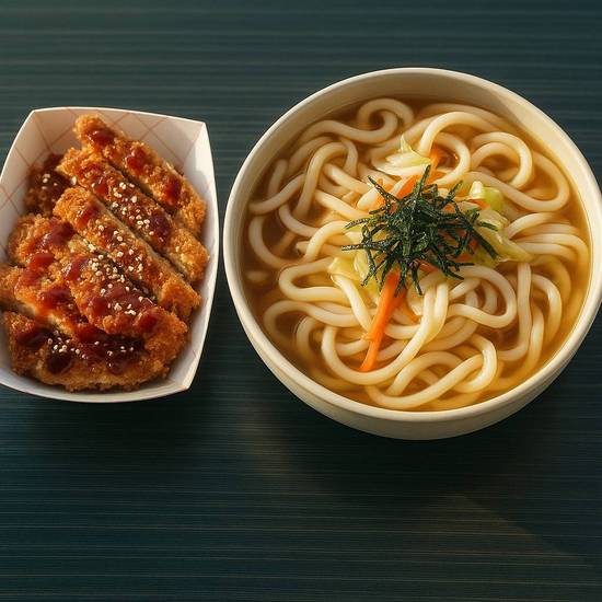 Chicken Katsu Noodle Soup