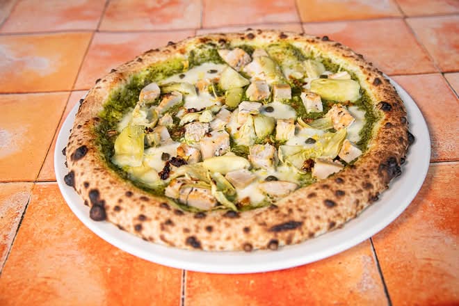 12" Regular Limone Pollo Artichoke Pizza