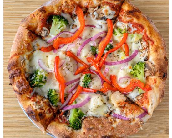 Pizza Végétarienne de Luxe / Vegetarian Deluxe Pizza