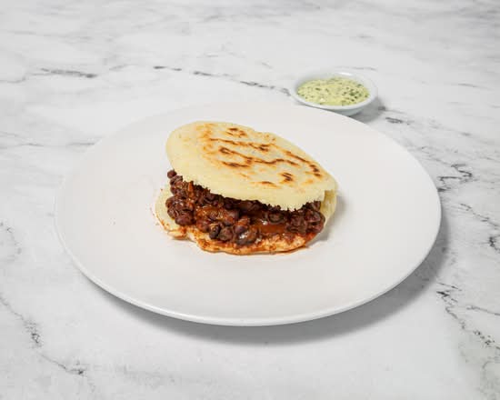 Black Beans Arepa