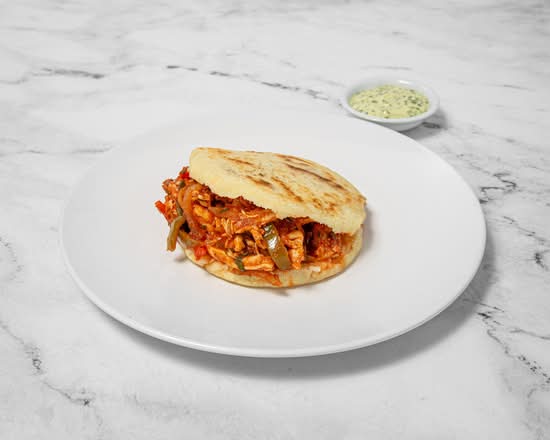Shredded Chicken Arepa