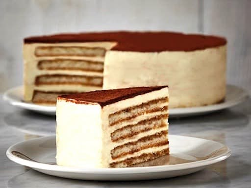 Gâteau Tiramisu Mascarpone