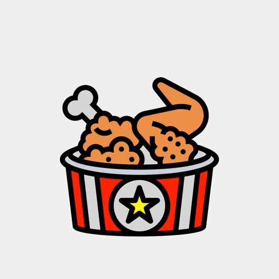 8 Ailes de poulet / 8 Chicken Wings