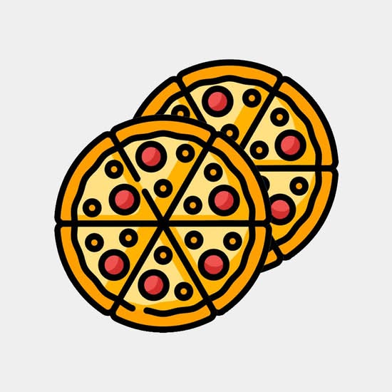 2 PETITES PIZZAS 3 GARNITURES FRITE PEPSI / Combo 2 Small Pizzas with 3 Toppings