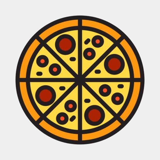1 Pizza grande avec 3 garnitures et 16 ailes / 1 Large Pizza with 3 Toppings and Wings