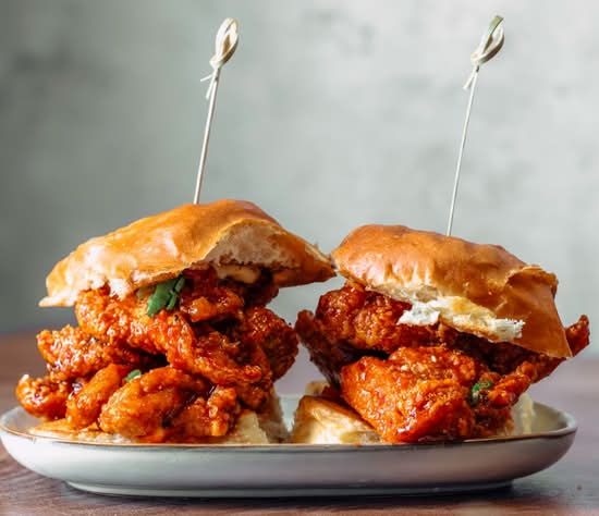 Korean Fried Chicken Sliders (2pc)