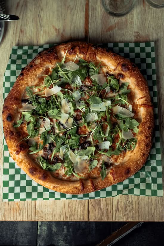 Truffle Mushroom Pizza