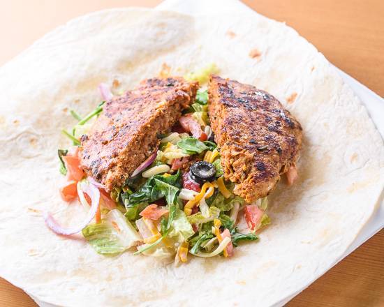 Chicken Chapali kabob Wrap