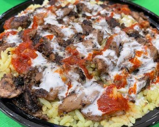 Rice & Chicken Shawarma