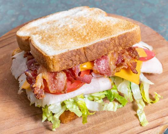 Turkey Bacon Club Sandwich
