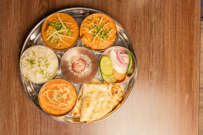 Ambar surrey SPL Veg Thali