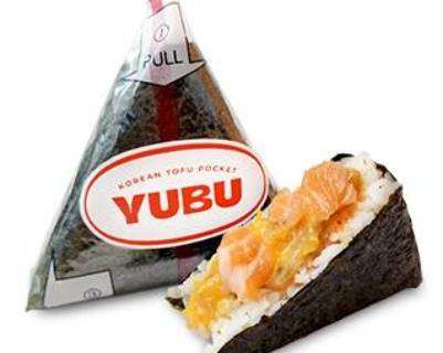 Spicy Salmon Triangle Gimbap