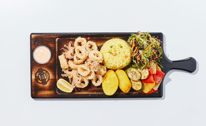 Calamars Frits Plate