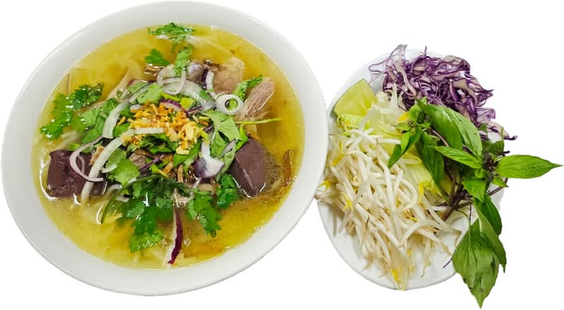 432. Duck and Bamboo Shoot with Vermicelli Soup (Bún Măng Vịt)