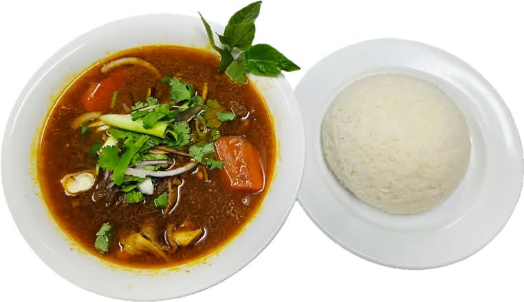 535. Beef Stew on Rice (Cơm Bò Kho)