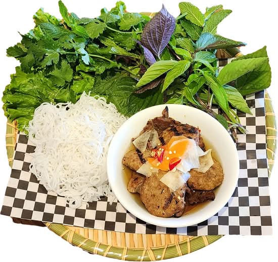 428. Ha Noi' Style Vermicelli (Bún Chả Hà Nội)