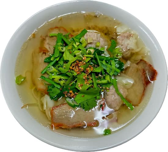 106. Wonton Egg Noodle Soup (Mì Hoành Thánh)