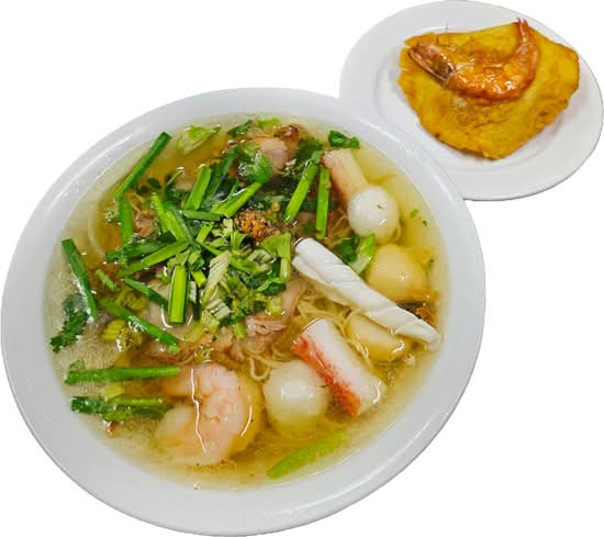 110. "99" Special Egg Noodle Soup (Mì Đặc Biệt "99")